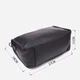 Сумка кросс боди через плечо женская из натуральная кожи Vintage leather-23001 Черная - изображение 5