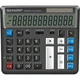 Калькулятор SHARP EL-2135 Plus Black Quick Financial Office, великий екран, подвійне живлення від сонячної батареї та батареї, офісне приладдя, оновлена версія 2135 Dual Power - изображение 2