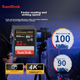 Карта памяти SanDisk SD 32 ГБ, 4K V30 U3 C10, карта памяти для фотоаппарата, скорость чтения 100 МБ/с, скорость записи 90 МБ/с, карта памяти для беззеркальных/цифровых зеркальных камер. - зображення 5