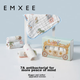 Слюнявчики EMXEE хлопковые марлевые детские, набор 6шт - изображение 4