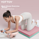 Yottoy Balance Pad, коврик для йоги, поддержка для планки, тренировка мышц кора, фитнес-йога, бесшумный, нескользящий, утолщенная мягкая пена, подушка для коленей - изображение 6