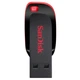 Флешка SanDisk 32ГБ USB 2.0 CZ50 Cool Blade черно-красная, с шифрованием - изображение 8