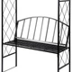 Pergola ogrodowa z ławką Vilde 339538 - obraz 5