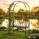 Pergola ogrodowa z ławką Vilde 339538 - obraz 8