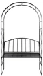 Pergola ogrodowa z ławką Vilde 339538 - obraz 4