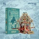 Piececool Dian Cuihua Zuo, Shili Hongzhuang 3D металлическая модель-головоломка DIY подарок на день рождения, День святого Валентина для подруги - изображение 9