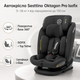 Автокрісло Sesttino Oktagon Pro Isofix Black 0–36 кг i-Size з поворотом 360°, дитяче автокрісло для дітей від народження до 150 см - зображення 1