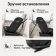 Автокрісло Sesttino Oktagon Pro Isofix Black 0–36 кг i-Size з поворотом 360°, дитяче автокрісло для дітей від народження до 150 см - зображення 3
