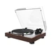 Грамофон Thorens TD 402 DD Автоматичний Прямий привід Передпідсилювач Коричневий блискучий - зображення 1