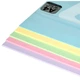 Папір DoubleA А4, 80 г/м2, 100 арк, 5 colors, Rainbow3 Pastel (151308) - зображення 2