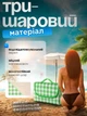 Водостойкий универсальный коврик для пляжа и пикника, с увеличенной подстилкой 200x200 см, Зеленый в клетку (1659146543) - изображение 6
