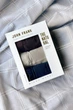 Трусы боксеры, 3 штуки John Frank 54(2XL) Бордо-Серый-Джинс (115576) - изображение 2