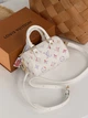 Жіноча сумка Louis Vuitton Nano Speedy Aquarelle Premium білий - зображення 2