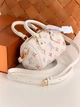 Жіноча сумка Louis Vuitton Nano Speedy Aquarelle Premium білий - зображення 3