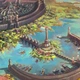 Інтер'єрна картина Тамріель, Імперське місто, Imperial City, Tamriel, Elder Scrolls, декор кімнати геймера, 34×60 см (id6590) - зображення 3