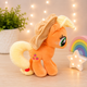 Мягкая игрушка My Little Pony Эпплджек (Applejack) 30 см плюшевая пони в шляпе, детская игрушка - изображение 1