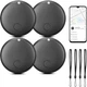 Смарт-трекер Nutale 4 шт Bluetooth метка для поиска вещей, ключей, сумки, кошелька и чемоданы Apple Find My Android - изображение 1