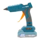 Акумуляторний клейовий пістолет PROFI-TEC PGG1220 (20 В, темп. 100 – 200 °С, стрижні 11×150 мм, LCD дисплей) без АКБ та ЗП, коробка (008011) - изображение 4