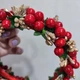 Обруч "Червона калина" вінок для дівчинки для волосся під вишиванку - зображення 2