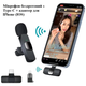 Петличный микрофон беспроводной 2.4 Гц для записи звука iOS Android черный HM-3630 - изображение 4