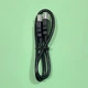 Кабель HDMI - HDMI 0.5 м (50 см) діаметр 6 мм, ver. 1.4 High Speed, чорний - зображення 2