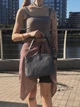 Сумка кросс боди через плечо женская из натуральная кожи Vintage leather-23009 Синяя - изображение 12