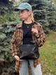 Сумка шоппер женская из натуральная кожи Vintage leather-23014 Черная - изображение 12