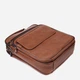 Сумка планшет через плечо мужская из натуральная кожи Vintage leather-23025 Светло-коричневая - изображение 6
