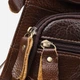 Сумка слинг через плечо мужская из натуральной кожи Vintage leather-22956 Коричневая - изображение 7