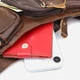 Сумка слинг через плечо мужская из натуральной кожи Vintage leather-22956 Коричневая - изображение 8