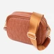 Сумка кросс боди через плечо женская из натуральная кожи Vintage leather-22899 Рыжяя - изображение 1