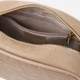 Сумка кросс боди через плечо женская из натуральная кожи Vintage leather-22901 Бежевая - изображение 8
