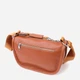 Сумка кросс-боди через плечо женская из натуральной кожи средняя Vintage leather-22906 Коричневая - изображение 3