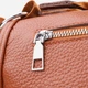 Сумка кросс-боди через плечо женская из натуральной кожи средняя Vintage leather-22906 Коричневая - изображение 7