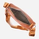 Сумка кросс-боди через плечо женская из натуральной кожи средняя Vintage leather-22906 Коричневая - изображение 9