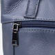 Сумка шоппер женская из натуральная кожи Vintage leather-22995 Темно-синяя - изображение 6