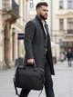 Сумка портфель мужская из натуральная кожи Vintage leather-23042 Черная - изображение 2