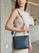 Сумка кросс боди через плечо женская из натуральная кожи Vintage leather-22911 Темно-синяя - изображение 2