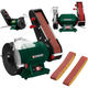 Комбинированный точильный шлифовальный станок 240 Вт 2980 мин-1 для обработки металла дерева пластика Parkside - изображение 1