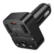АЗП FM-модулятор HOCO E87 35W Bluetooth 5.4 Чорний - зображення 3