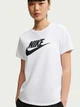 Футболка бавовняна жіноча Nike Club Tee DX7906-100 XS Біла з принтом (0196154000536) - зображення 1