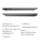 Ноутбук 16,1" Medion (Lenovo Group) E16402 | Intel Core i3-1115G4 | IPS (1920x1080) FullHD | RAM 8 ГБ | SSD 512 ГБ | UHD Graphics | Металевий корпус | Win11 (5295) - изображение 6