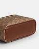 Сумка жіноча Coach Rainer Crossbody Bag 18 In Signature Canvas CEO23 бежева - изображение 3