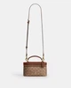 Сумка жіноча Coach Rainer Crossbody Bag 18 In Signature Canvas CEO23 бежева - изображение 6