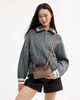 Сумка жіноча Coach Rainer Crossbody Bag 18 In Signature Canvas CEO23 бежева - изображение 7