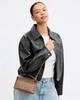 Сумка жіноча Coach Rainer Crossbody Bag 18 In Signature Canvas CEO23 бежева - изображение 8