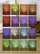 Ночник от USB куб звездное небо LED настольная RGB лампа 16 цветов для спальни и детской с пультом - изображение 9