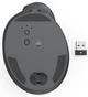 Mysz Hama Vertical Ergonomic EWM-600L Wireless Black (4047443537508) - obraz 2