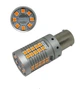 Світлодіодна LED лампа в поворот червоного ліхтаря 1156 BA15s P21W 48SMD 3030 12V Желтая canbus Avtoexpect (11217) - зображення 2