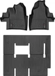 Килимки Weathertech Black для Ford Tourneo (mkVII) 2014-2019 (ковролінова підлога)(килимок 1 ряду - роздільний)(не для 5, 10 або 14 місць)(1-2-3 ряд) (WT 449751-445995) - зображення 1